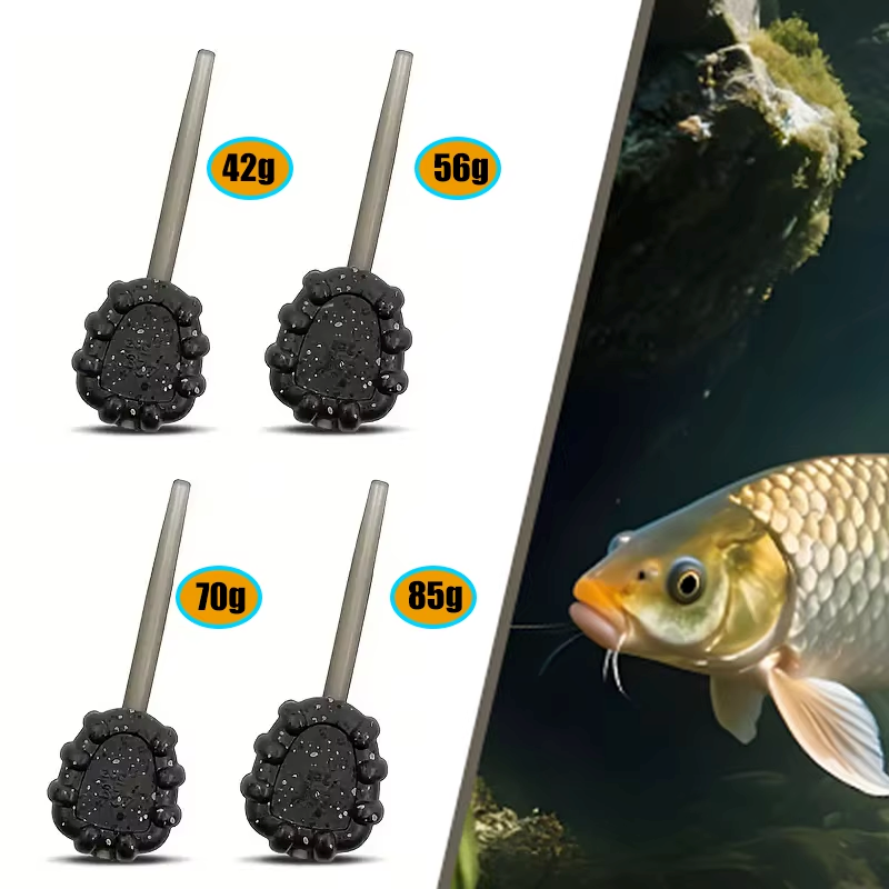 Fishing Equipment Wholesale - 3pcs Carp Fishing Weights (42g/56g/70g/85g) -