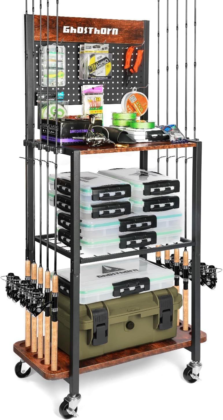 Rod Holder Fishing - Fishing Rod Holder for Garage -