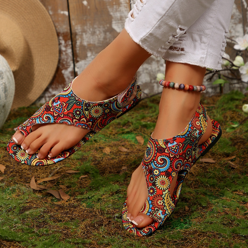 Circle Hook Set - 2026 New Bohemian Print Designer Flat