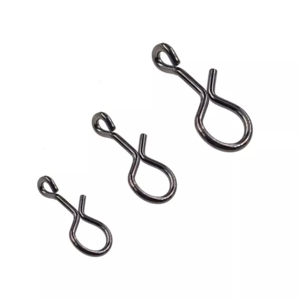 50pcs/bag Fly Fishing Snap Qui - مراجعة Fishing Equipment Hook وسعره