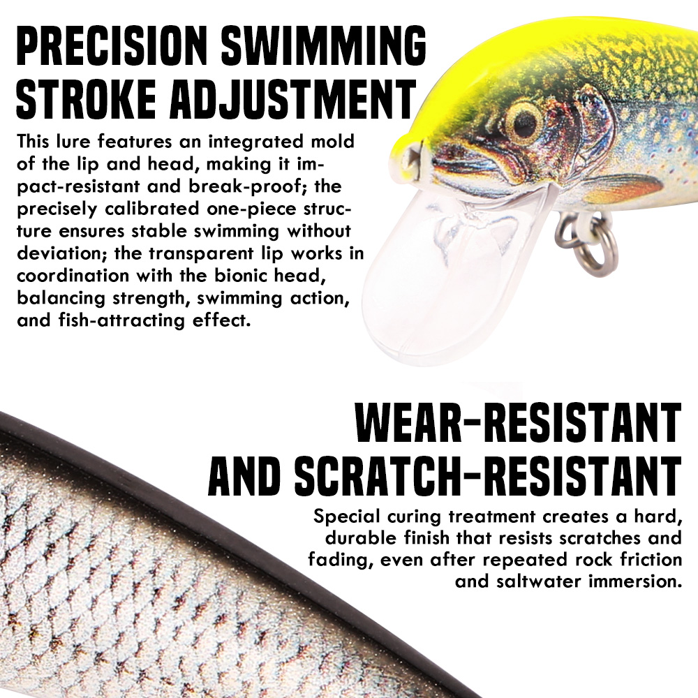 B&U Fishing Lures Sinking Minn - مراجعة Saltwater Fishing Hook وسعره