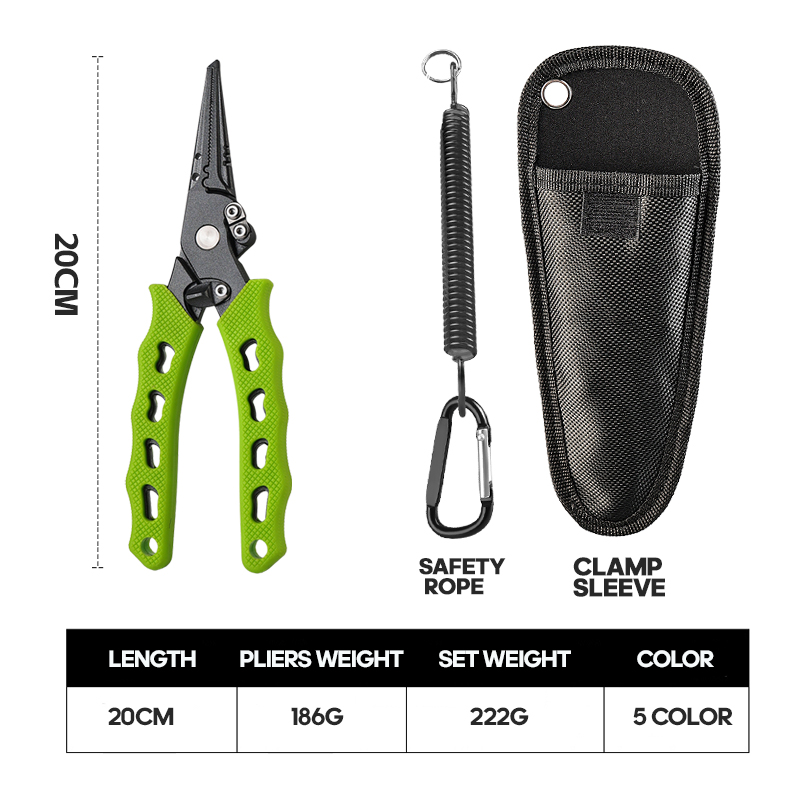 TAIYU 5-color stainless steel  - مراجعة Fishing Equipment Hook وسعره