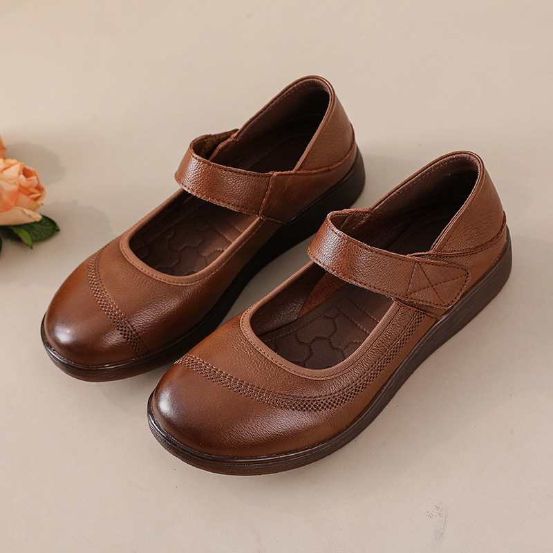 New real leather mary jane fla - مراجعة Circle Hook Set وسعره