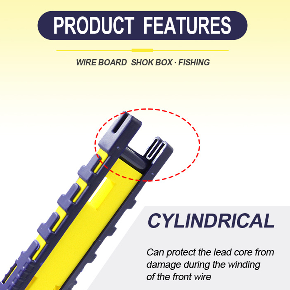 5Pcs/Box Fishing Line Winding  - مراجعة Snell Fishing Rig وسعره