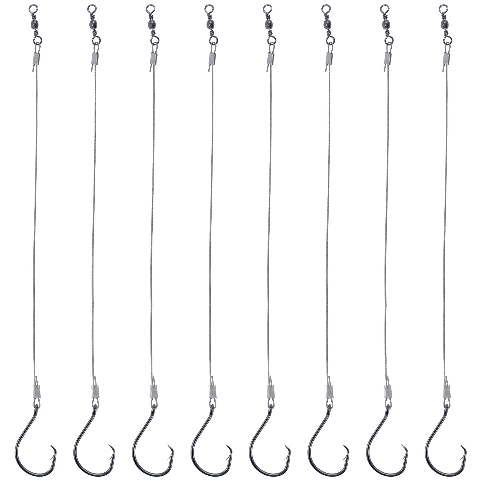 5pcs Surf Fishing Rig with 1/0 - مراجعة Snell Fishing Rig وسعره