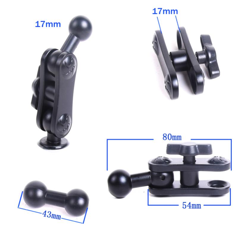 Alloy 17mm Ball Mount Extensio - مراجعة Rod Holder Fishing وسعره