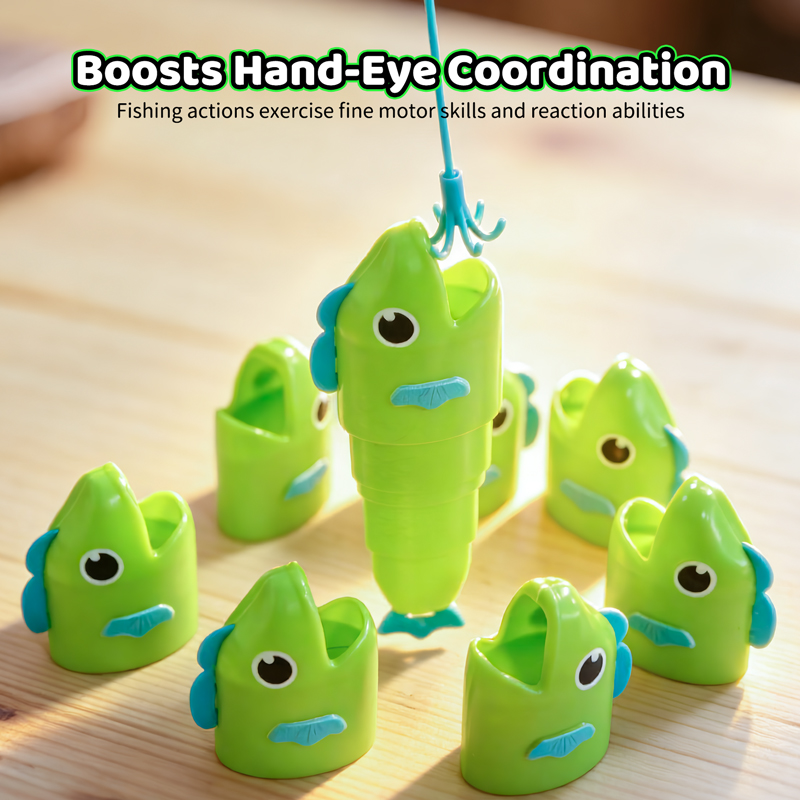 2 Player Telescoping Fish Catc - مراجعة Fishing Equipment For Kids وسعره