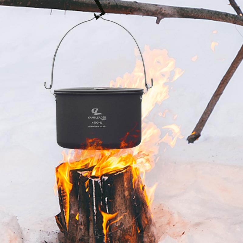 4.5L Camping Hanging Pot Cookw - مراجعة Fishing Equipment Kitchener وسعره