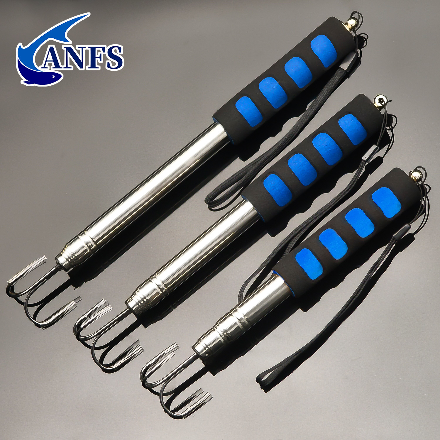 ANFS 1pcTelescopic Fishing Gaf - مراجعة Saltwater Fishing Hook وسعره