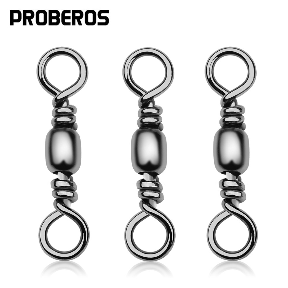 100Pcs Fishing Swivels Connect - مراجعة Saltwater Fishing Hook وسعره
