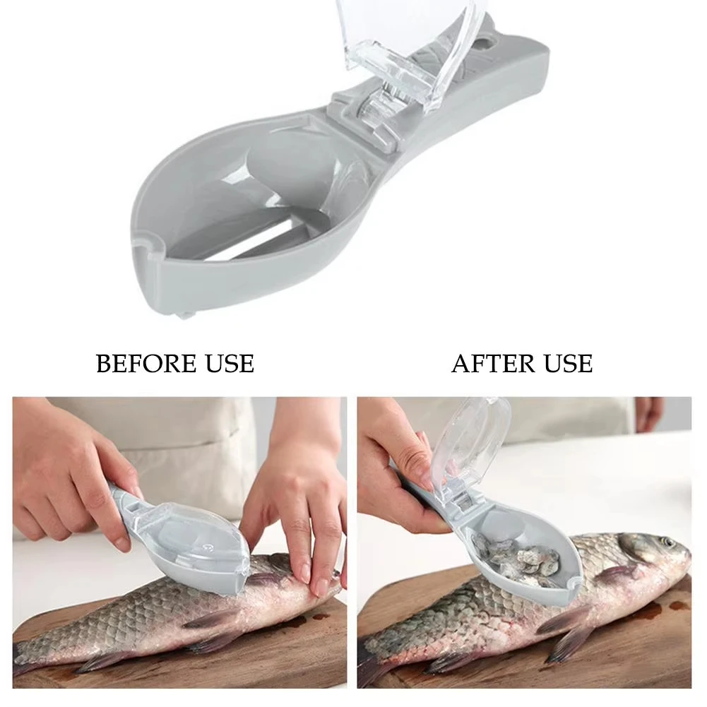 Manual Fish Scale Scraper with - مراجعة Fishing Equipment Kitchener وسعره