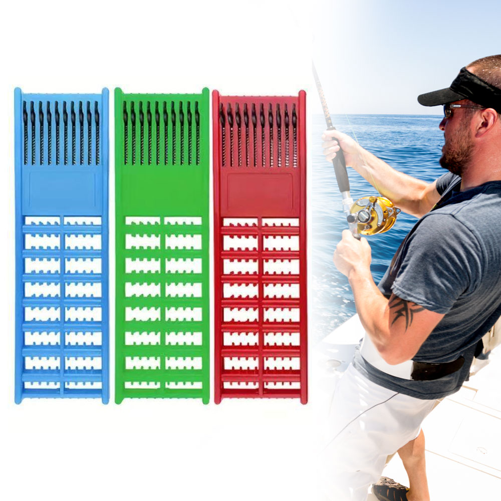 Fishing Snelled Hook Holder Fi - مراجعة Snell Fishing Rig وسعره