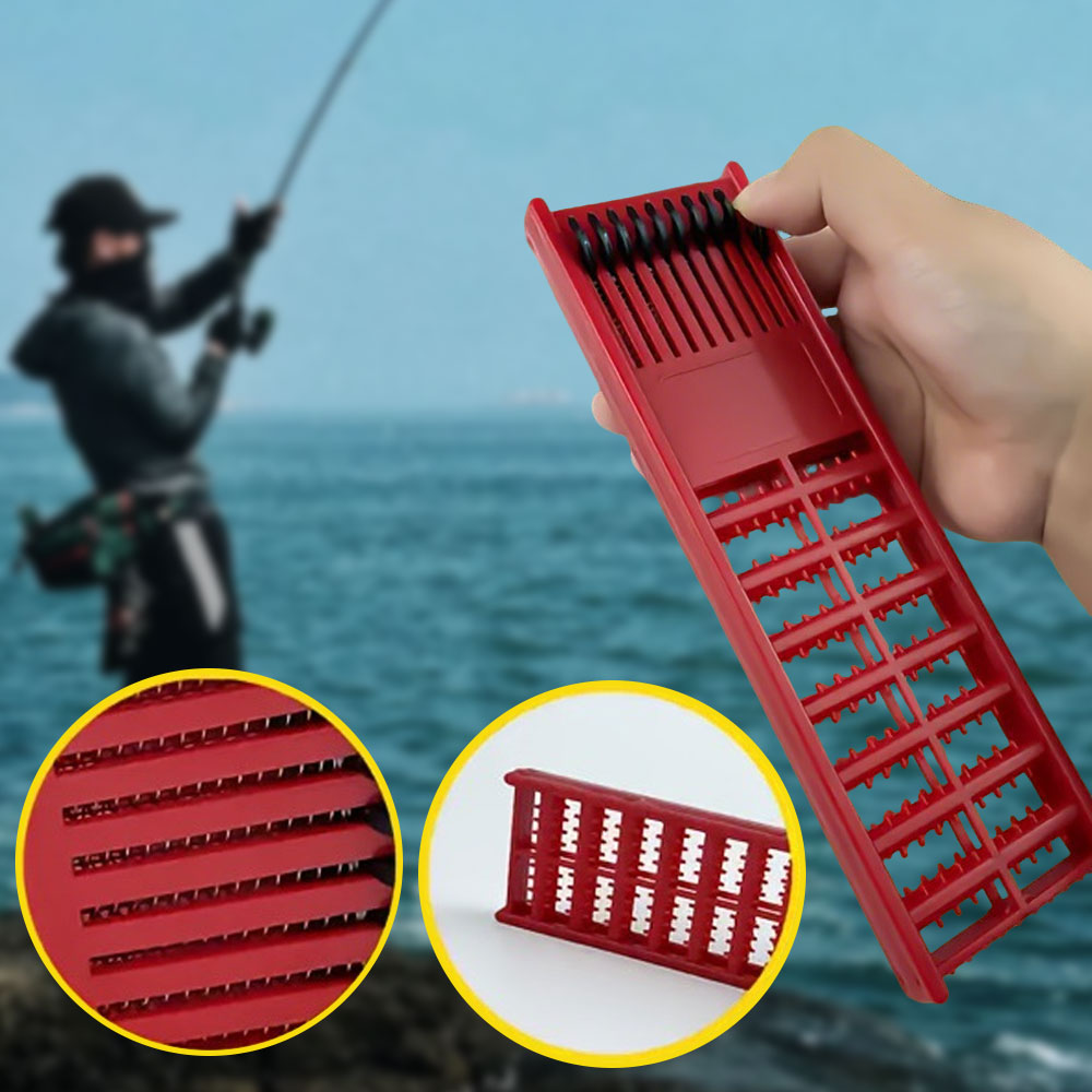 Fishing Snelled Hook Holder Fi - مراجعة Snell Fishing Rig وسعره
