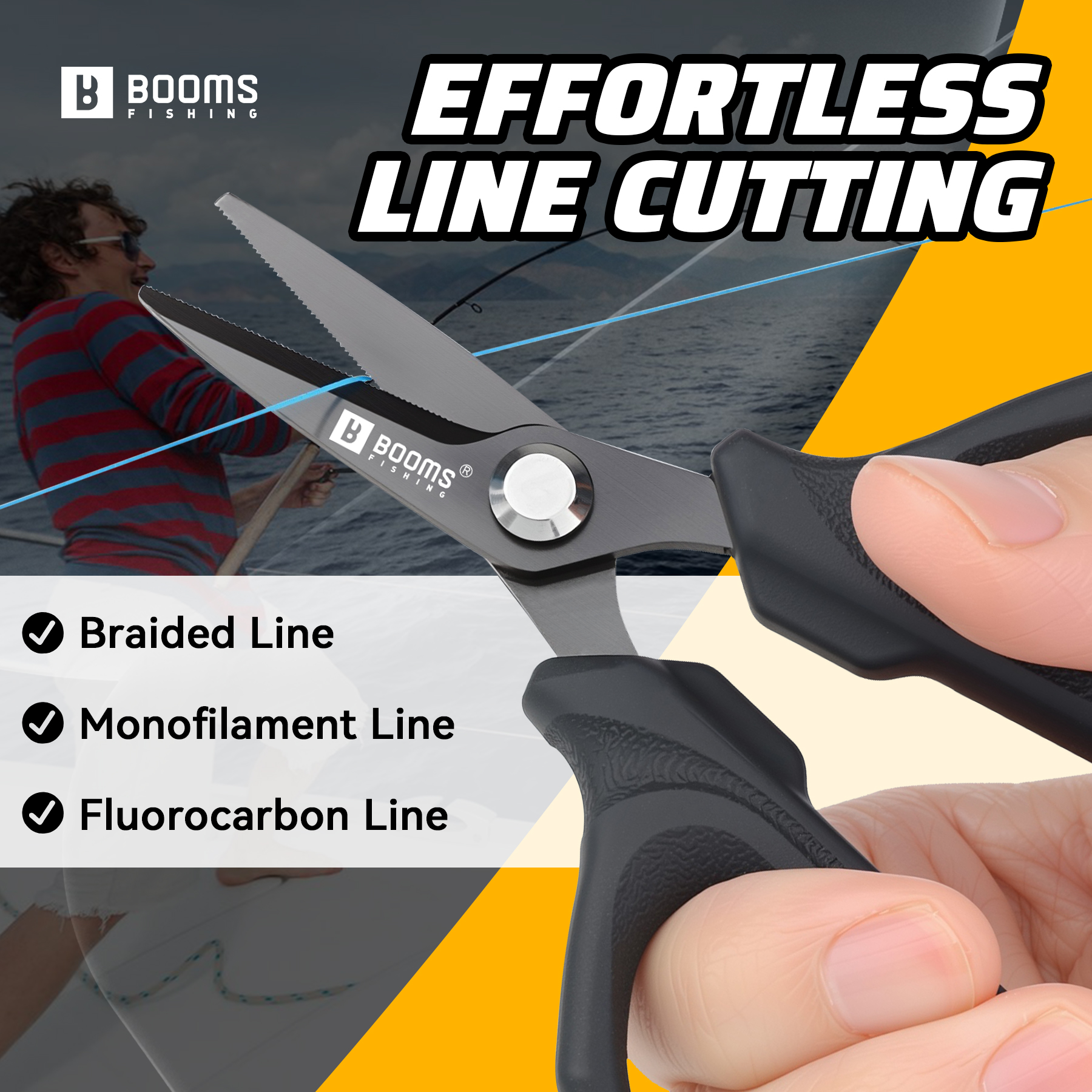 Booms Fishing S07 Stainless St - مراجعة Braided Fishing Line وسعره