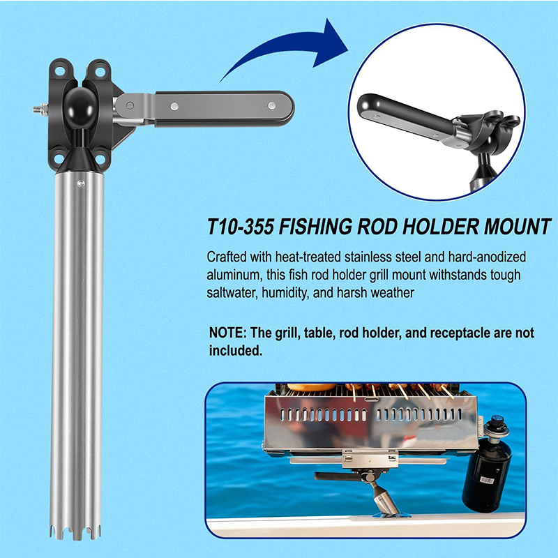 All-Angle Adjustable Fish Rod  - مراجعة Rod Holder Fishing وسعره