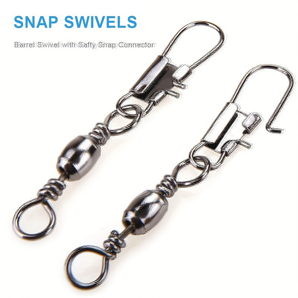 100Pcs/Lot 4#6#8#10#12# Swivel - مراجعة Fishing Equipment Hook وسعره
