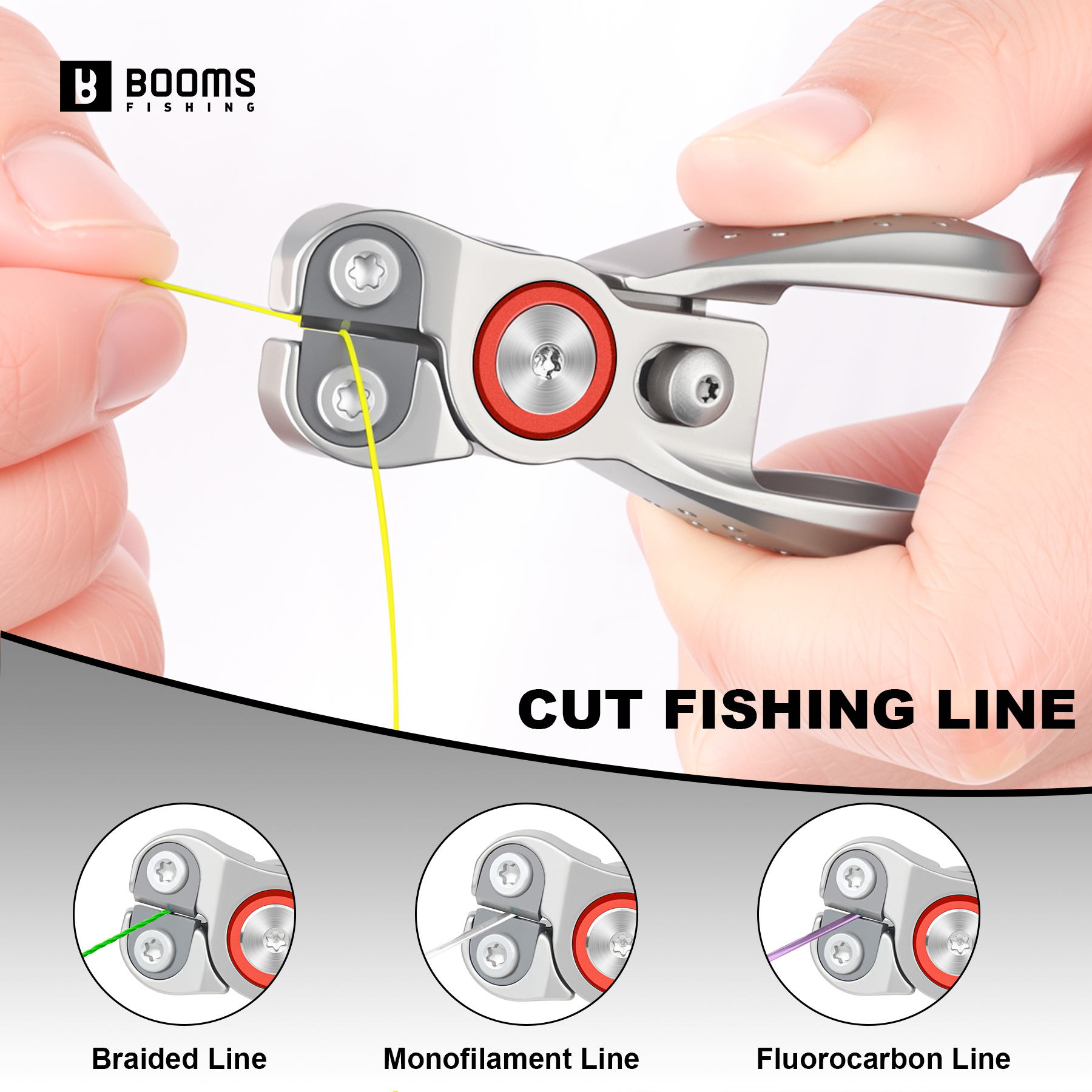 Booms Fishing  Mini Stainless  - مراجعة Braided Fishing Line وسعره