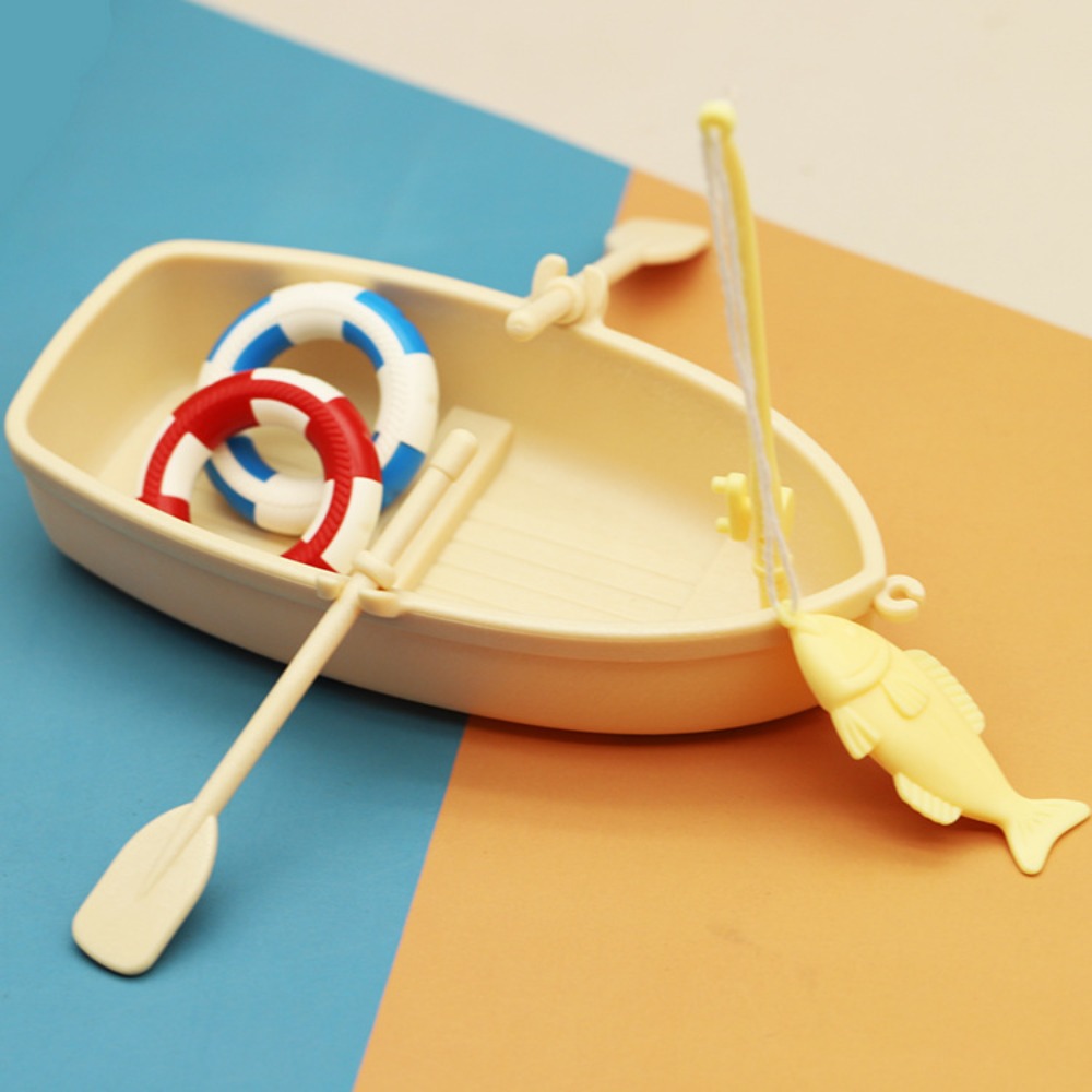 New Plastic Fishing Boat Model - مراجعة Fishing Equipment For Kids وسعره
