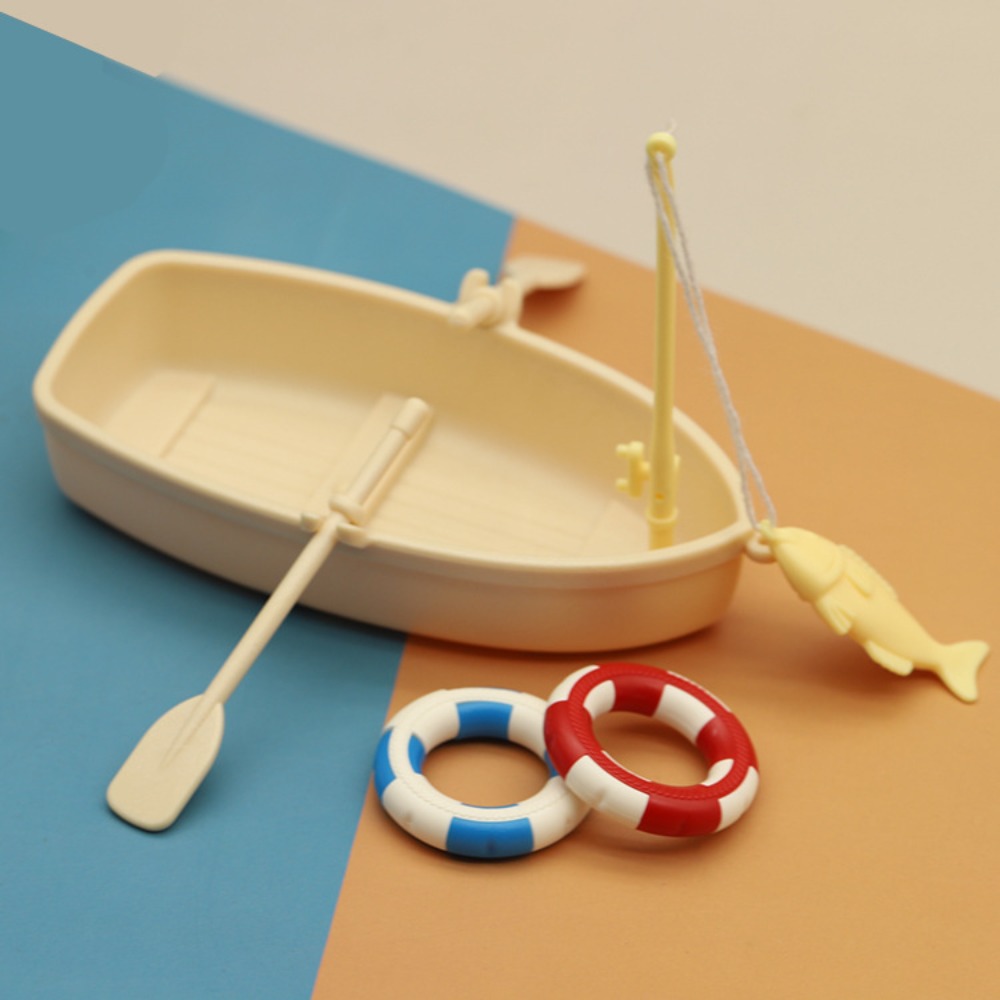 New Plastic Fishing Boat Model - مراجعة Fishing Equipment For Kids وسعره