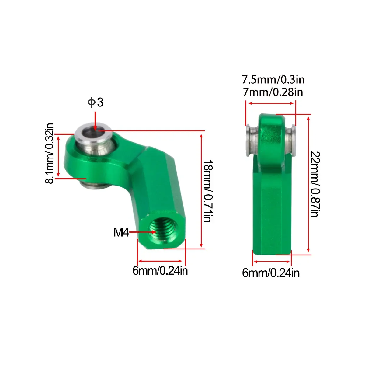 4Pcs M4 Metal Ball Head Holder - مراجعة Rod Holder Fishing وسعره