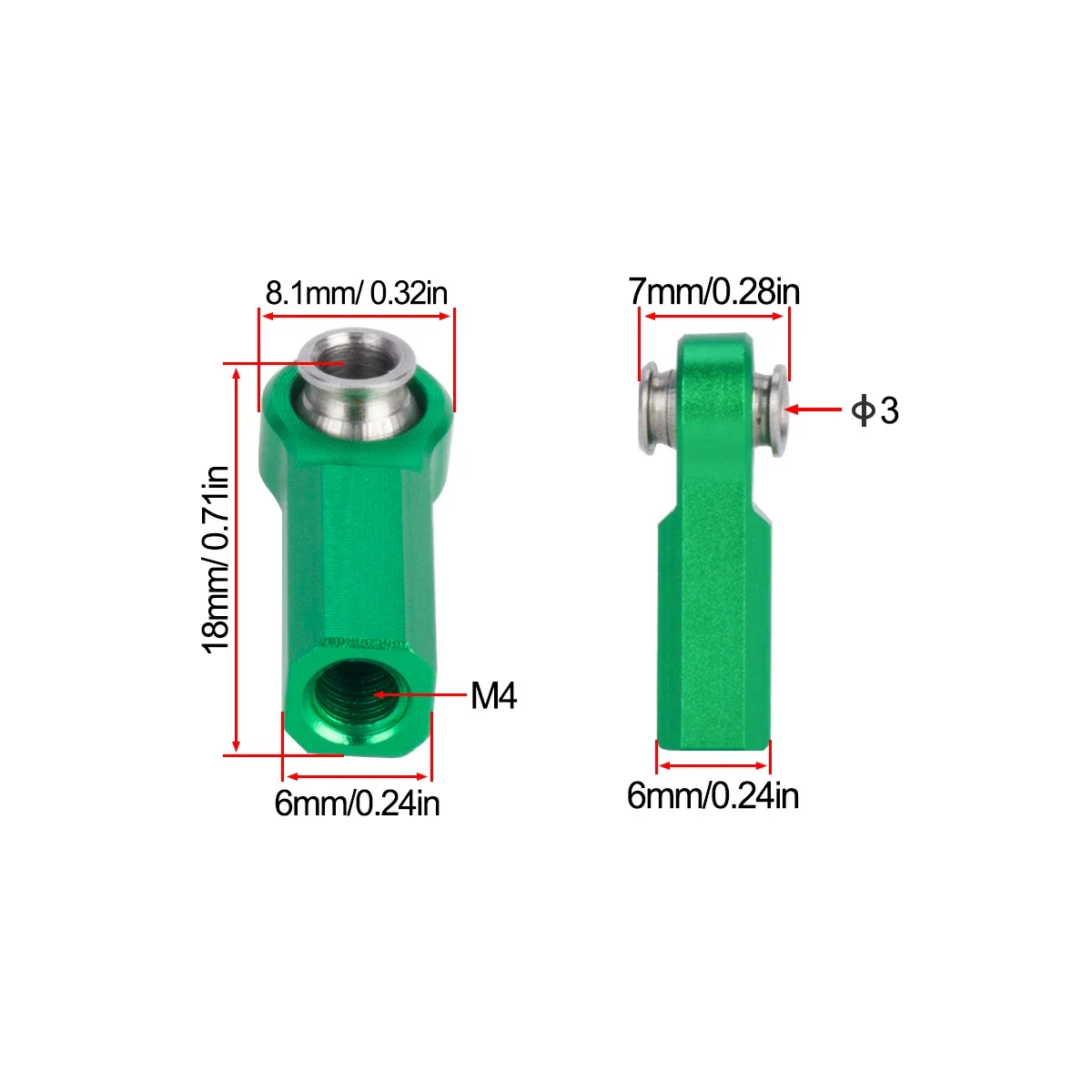 4Pcs M4 Metal Ball Head Holder - مراجعة Rod Holder Fishing وسعره