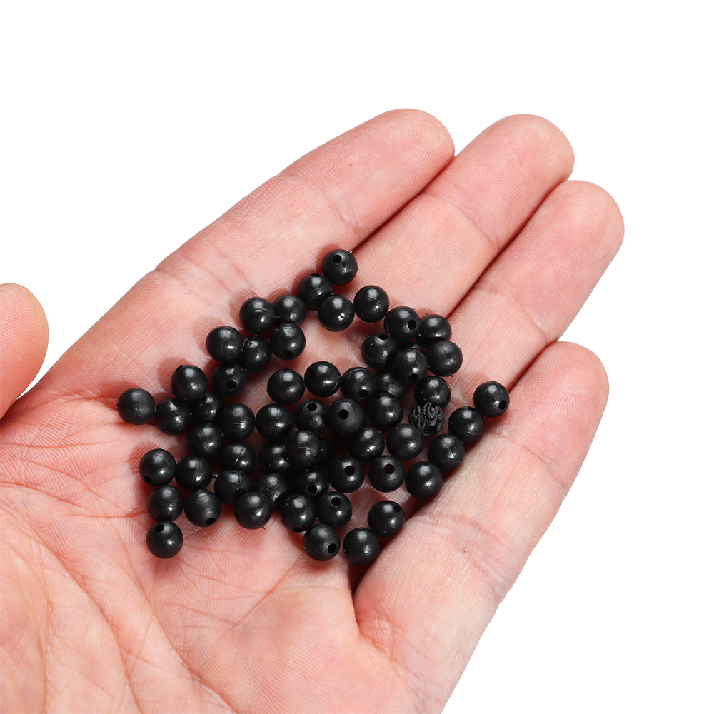 100pcs/lot Fishing Beads Space - مراجعة Fishing Equipment Hook وسعره