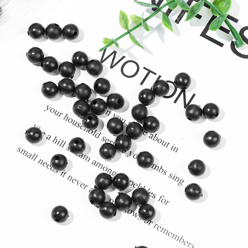 100pcs/lot Fishing Beads Space - مراجعة Fishing Equipment Hook وسعره