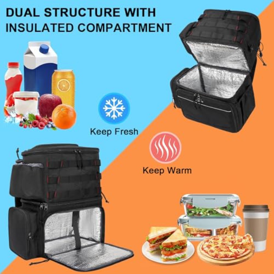 Fishing Backpack, Water Resist - مراجعة Rod Holder Fishing وسعره