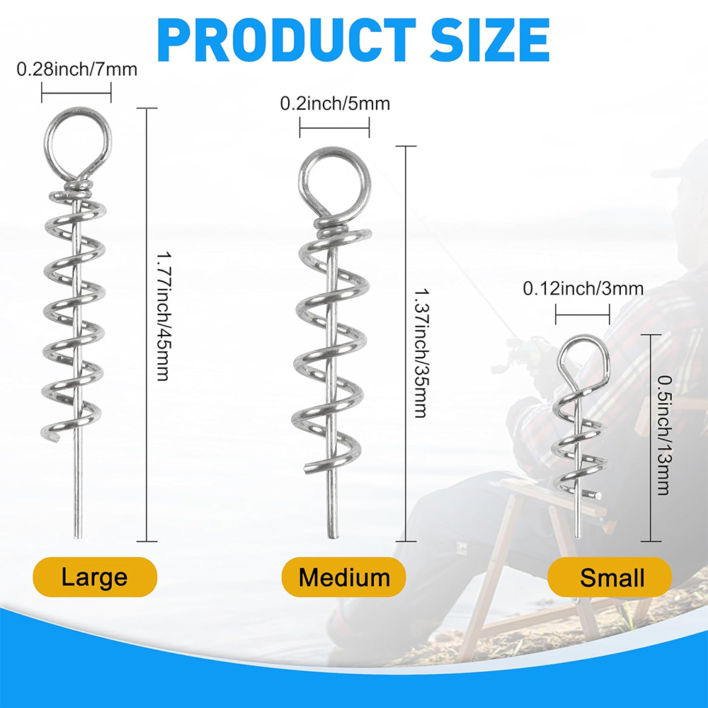 50Pcs Spring Twist Lock Fishin - مراجعة Fishing Equipment Hook وسعره