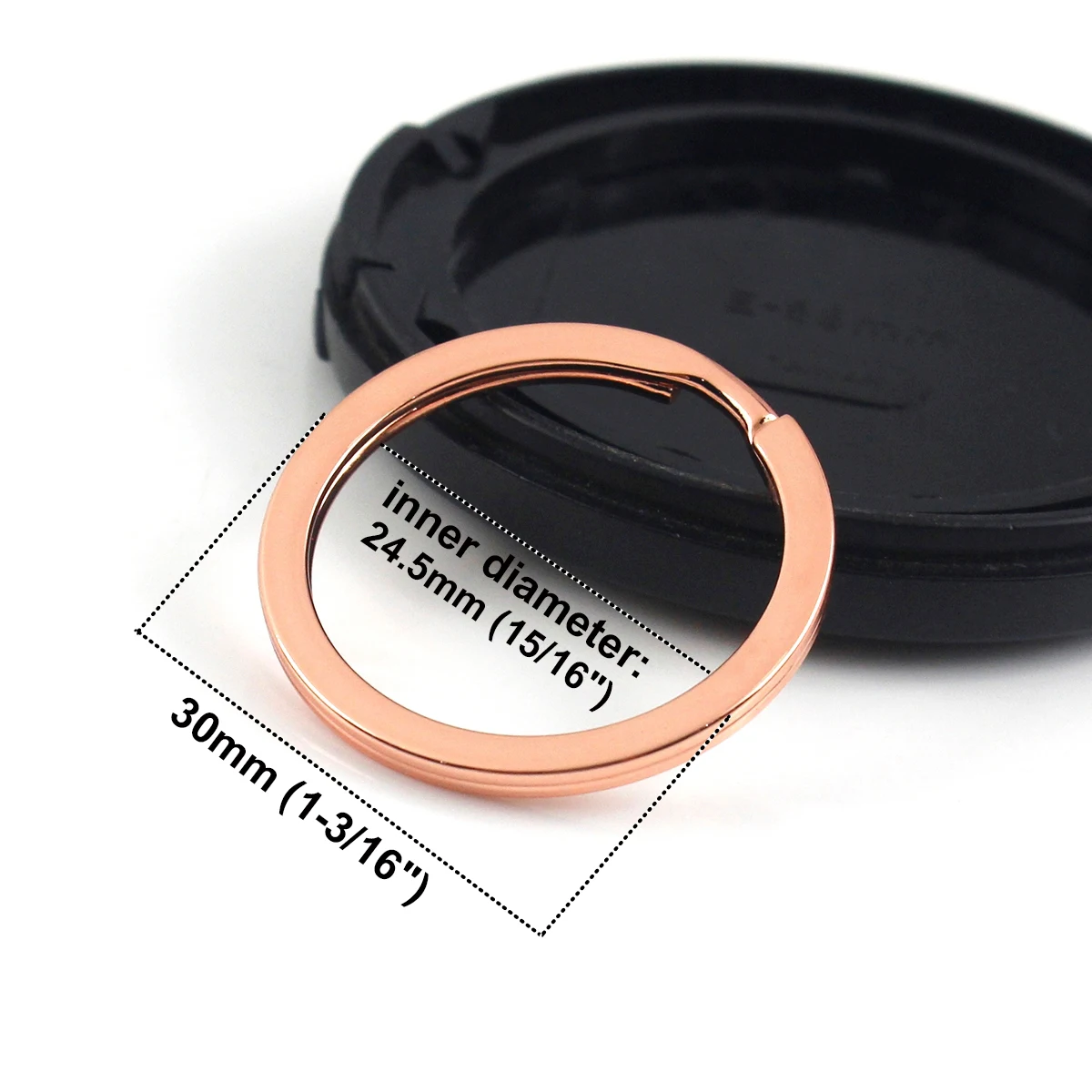 5/10pcs Metal Alloy Key Rings  - مراجعة Circle Hook Set وسعره
