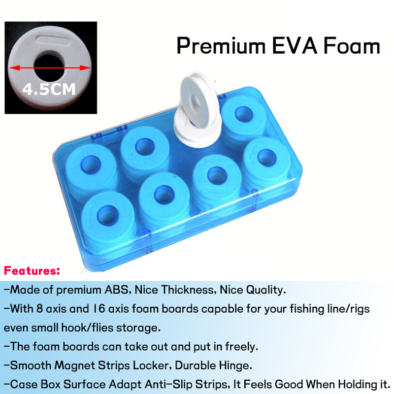 ABS Fishing Tackle Box with So - مراجعة Snell Fishing Rig وسعره