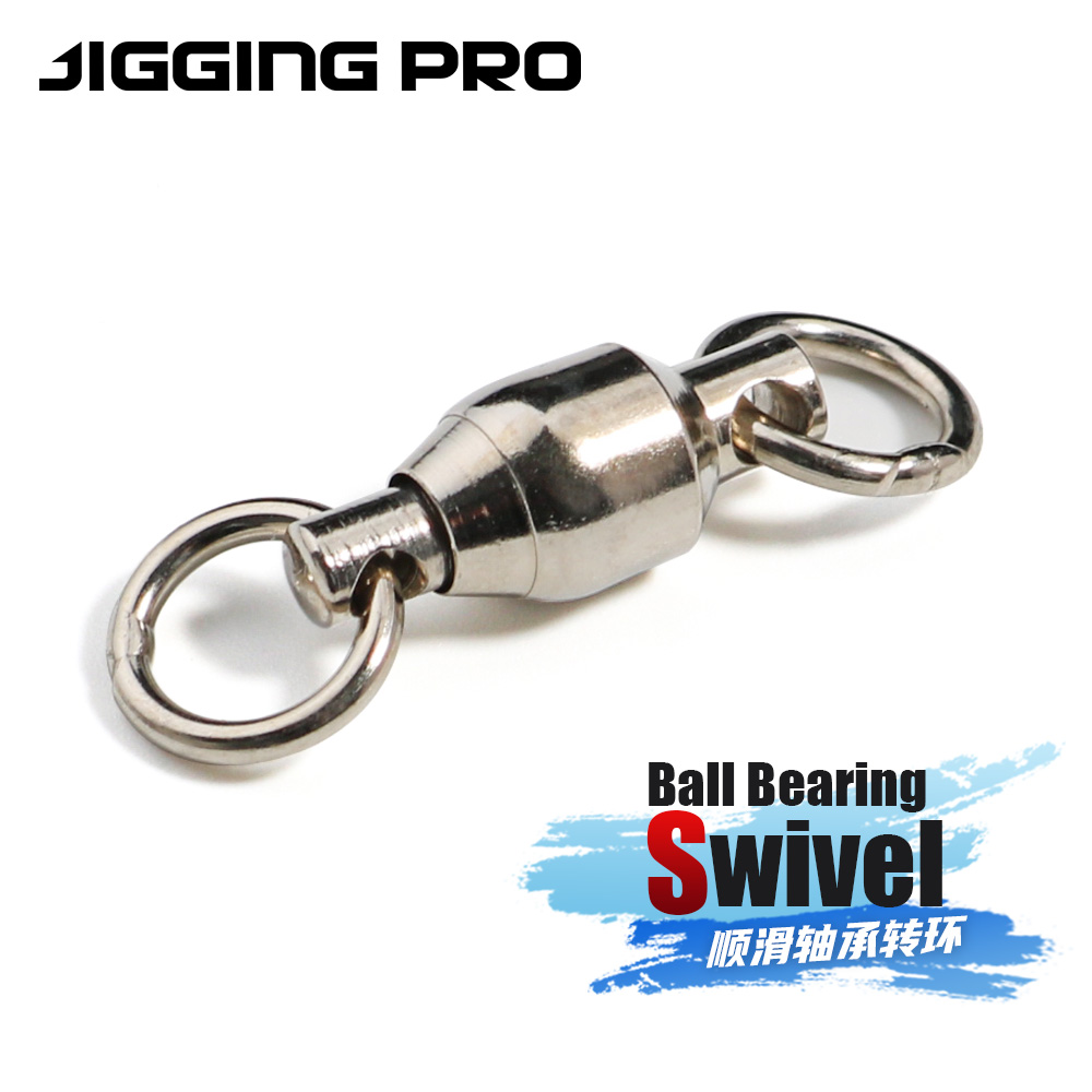 JIGGINGPRO Ball Bearing Swivel - مراجعة Fishing Equipment Hook وسعره
