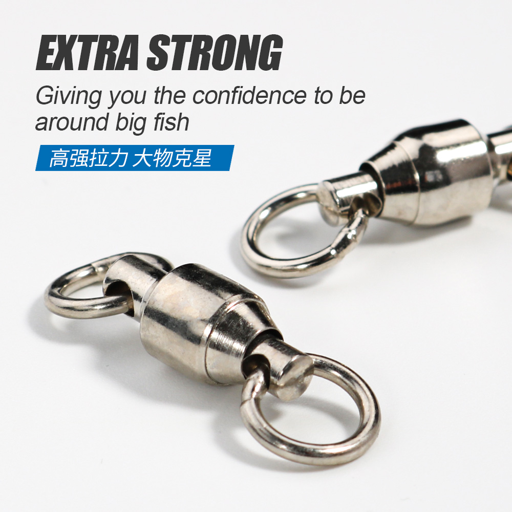 JIGGINGPRO Ball Bearing Swivel - مراجعة Fishing Equipment Hook وسعره
