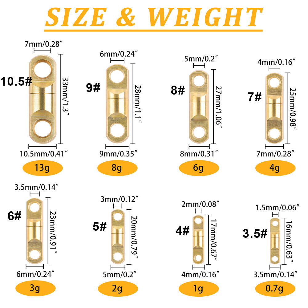 3/5/10/15PCS Copper Fishing He - مراجعة Fishing Equipment Hook وسعره