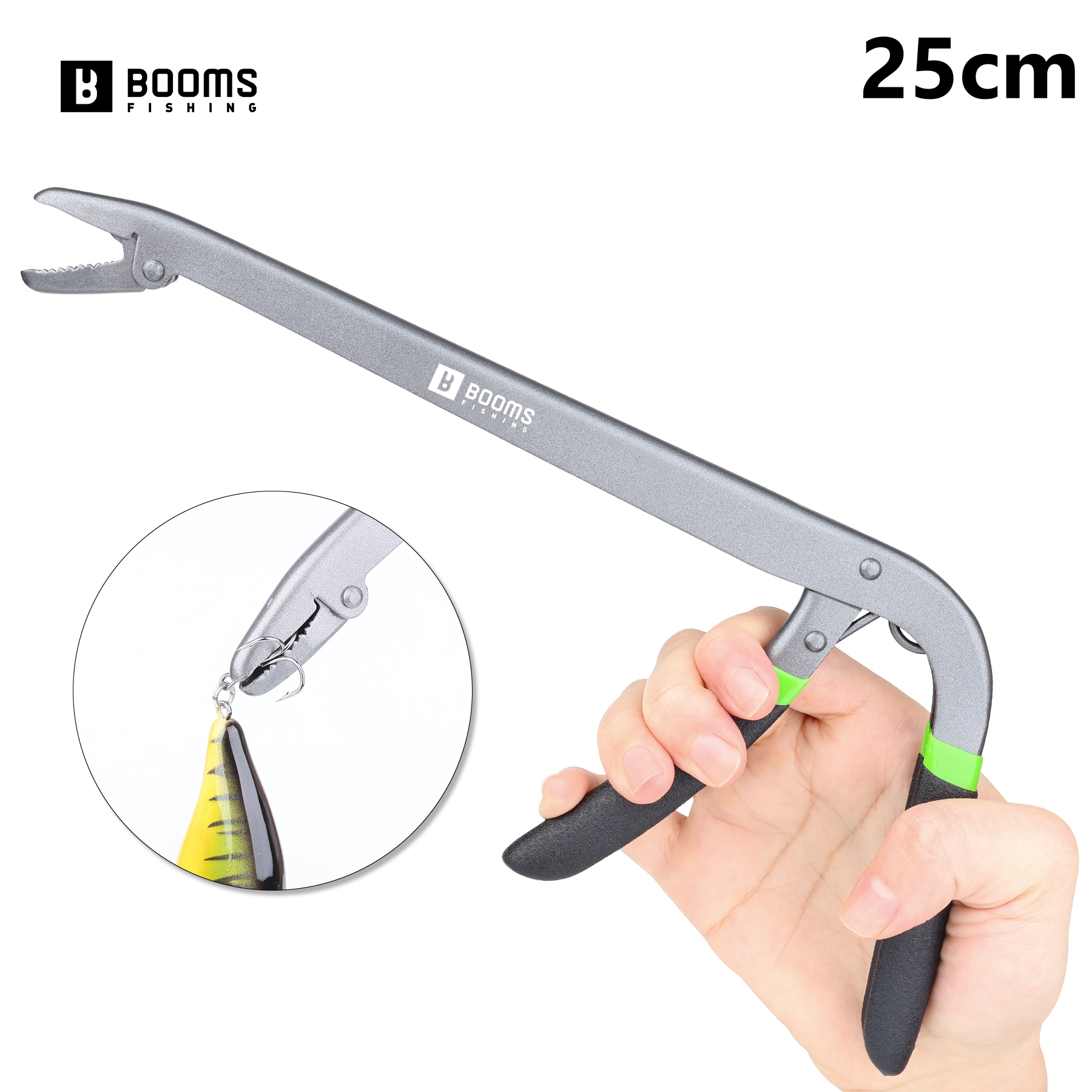 Booms Fishing 25cm Carbon Stee - مراجعة Saltwater Fishing Hook وسعره