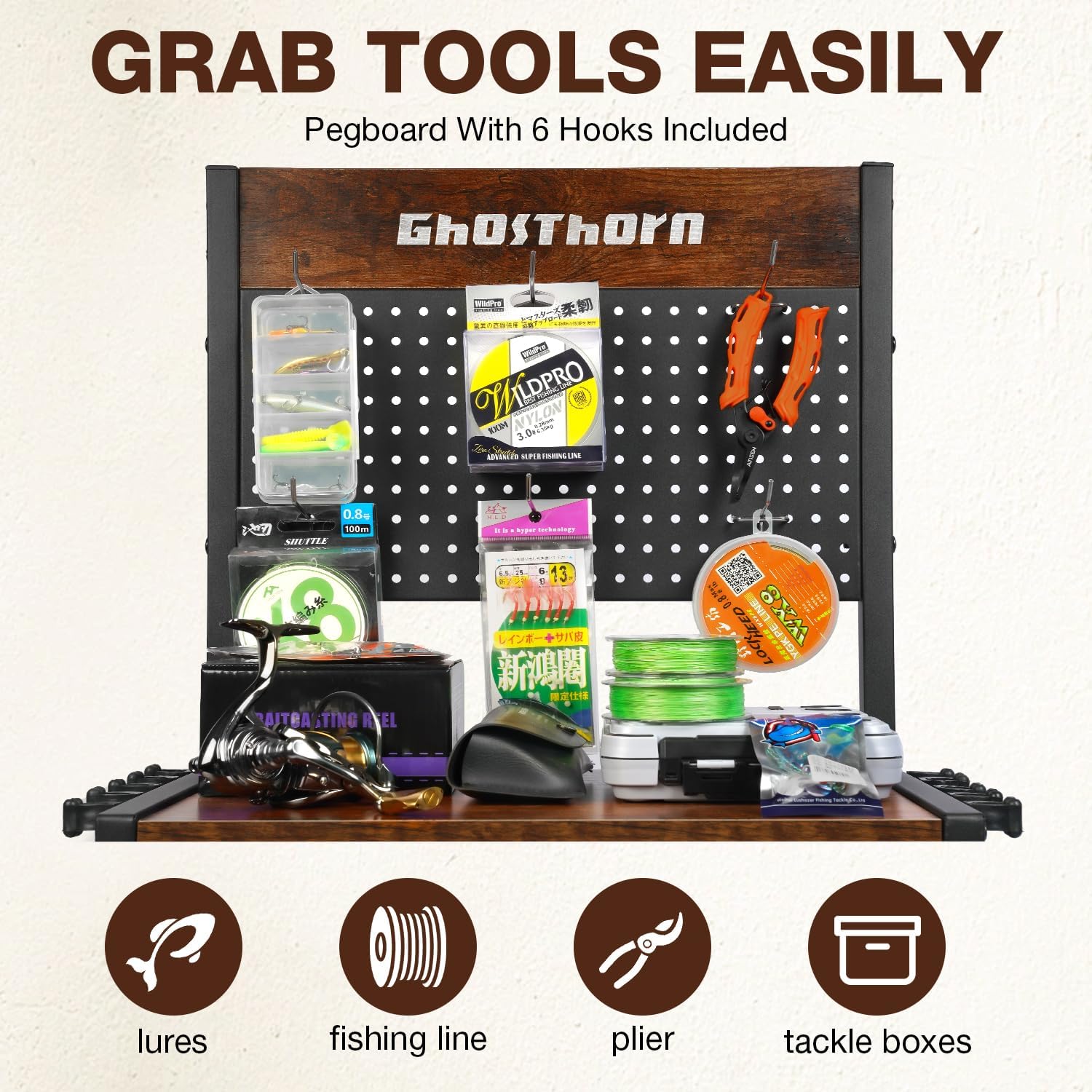Fishing Rod Holder for Garage  - مراجعة Rod Holder Fishing وسعره
