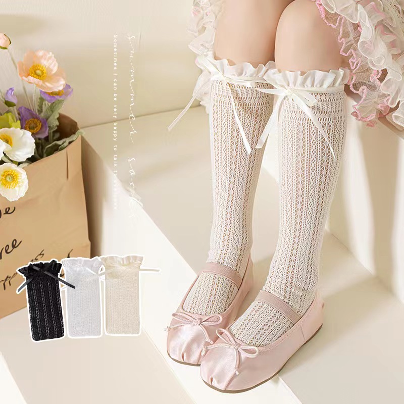 Girls Long Tube Lace Stockings - مراجعة Fishing Equipment For Kids وسعره