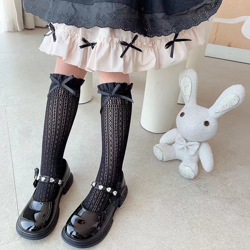 Girls Long Tube Lace Stockings - مراجعة Fishing Equipment For Kids وسعره