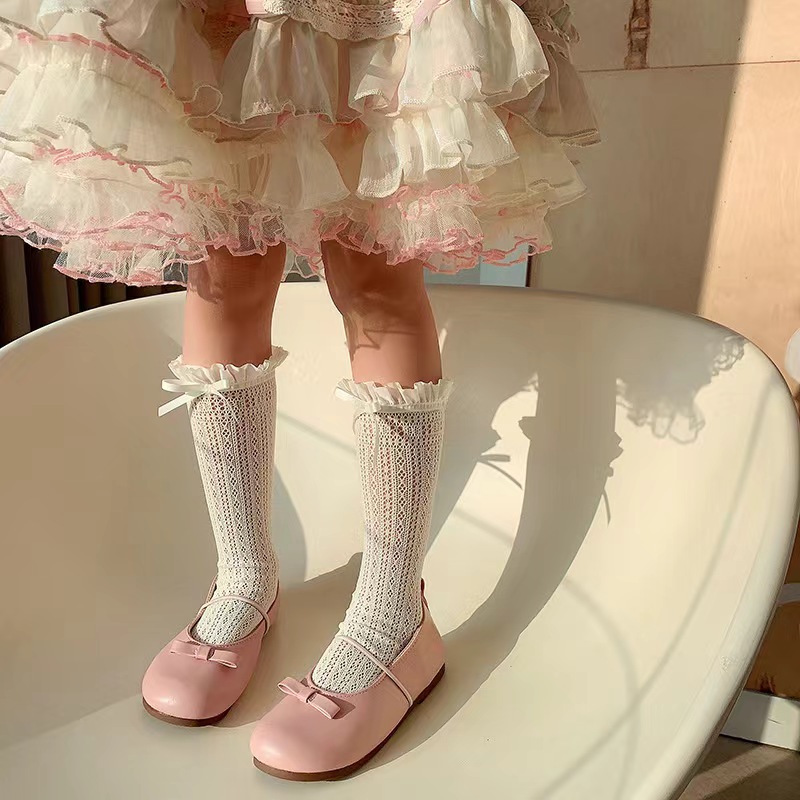 Girls Long Tube Lace Stockings - مراجعة Fishing Equipment For Kids وسعره
