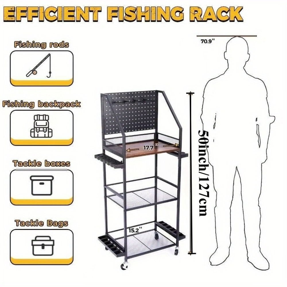 Fishing Rod Holders for Garage - مراجعة Fishing Equipment Carp وسعره