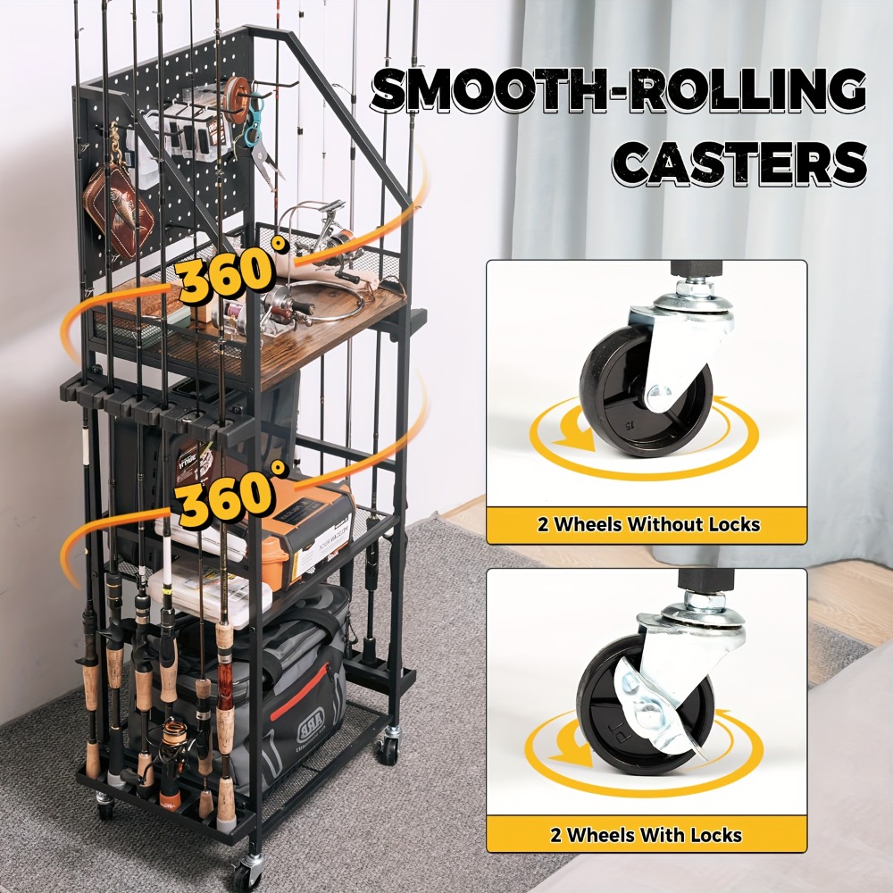 Fishing Rod Holders for Garage - مراجعة Fishing Equipment Carp وسعره