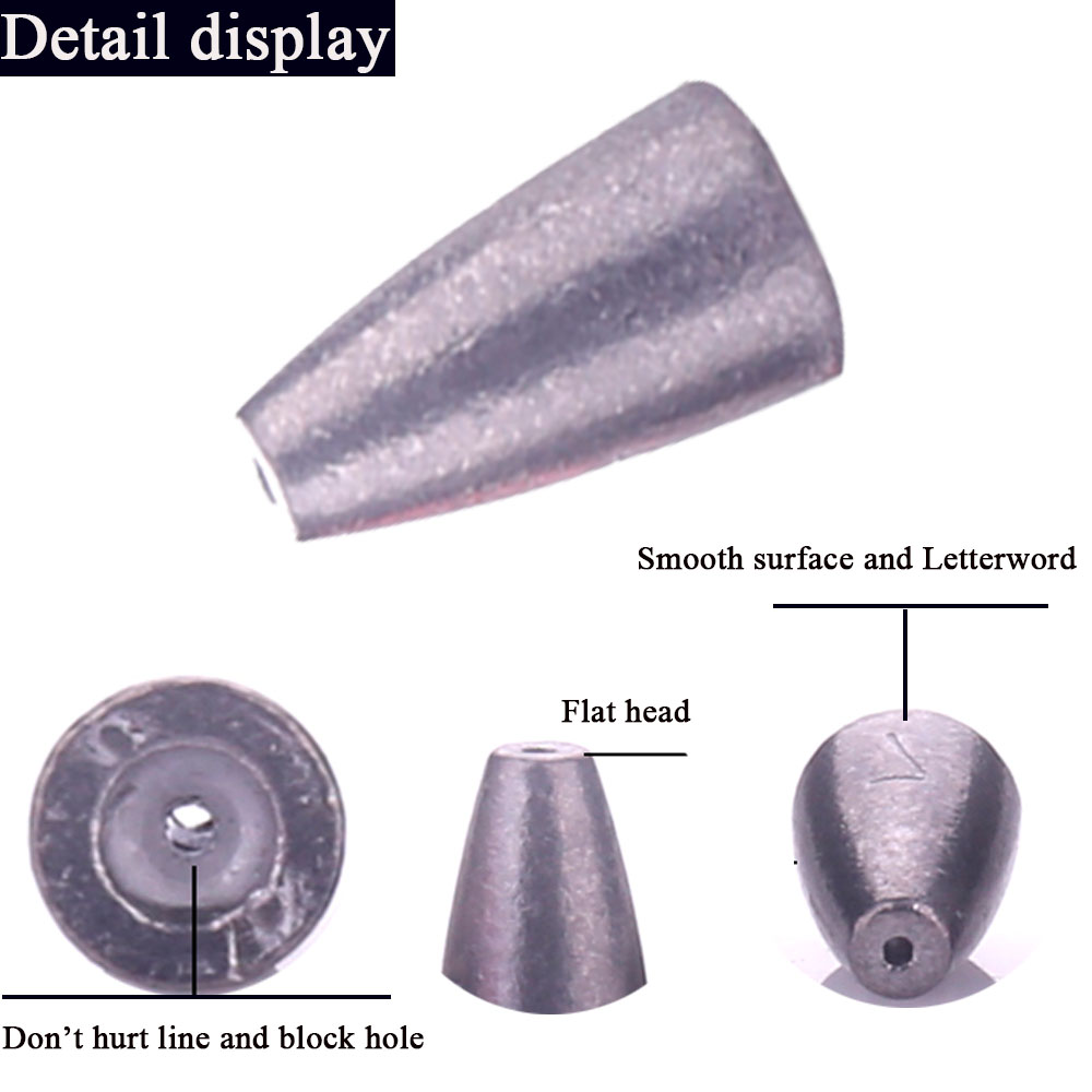 3.5g 5g 7g 10g 14g 20g Bullet  - مراجعة Fishing Equipment Wholesale وسعره