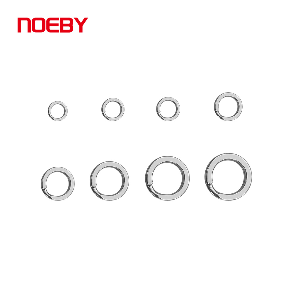 Noeby Stainless Steel Split Ri - مراجعة Fishing Equipment Hook وسعره