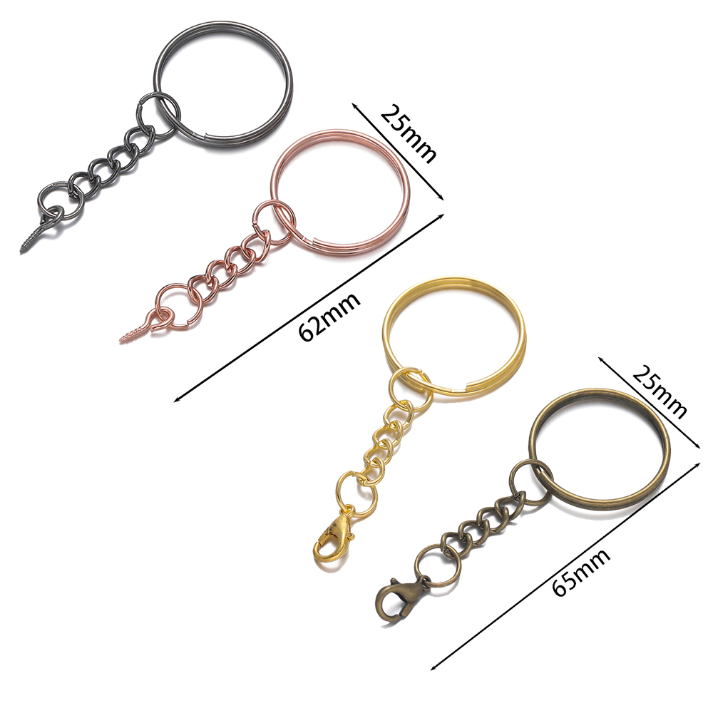 10pcs/Lot 25mm Screw Eye Pin K - مراجعة Circle Hook Set وسعره