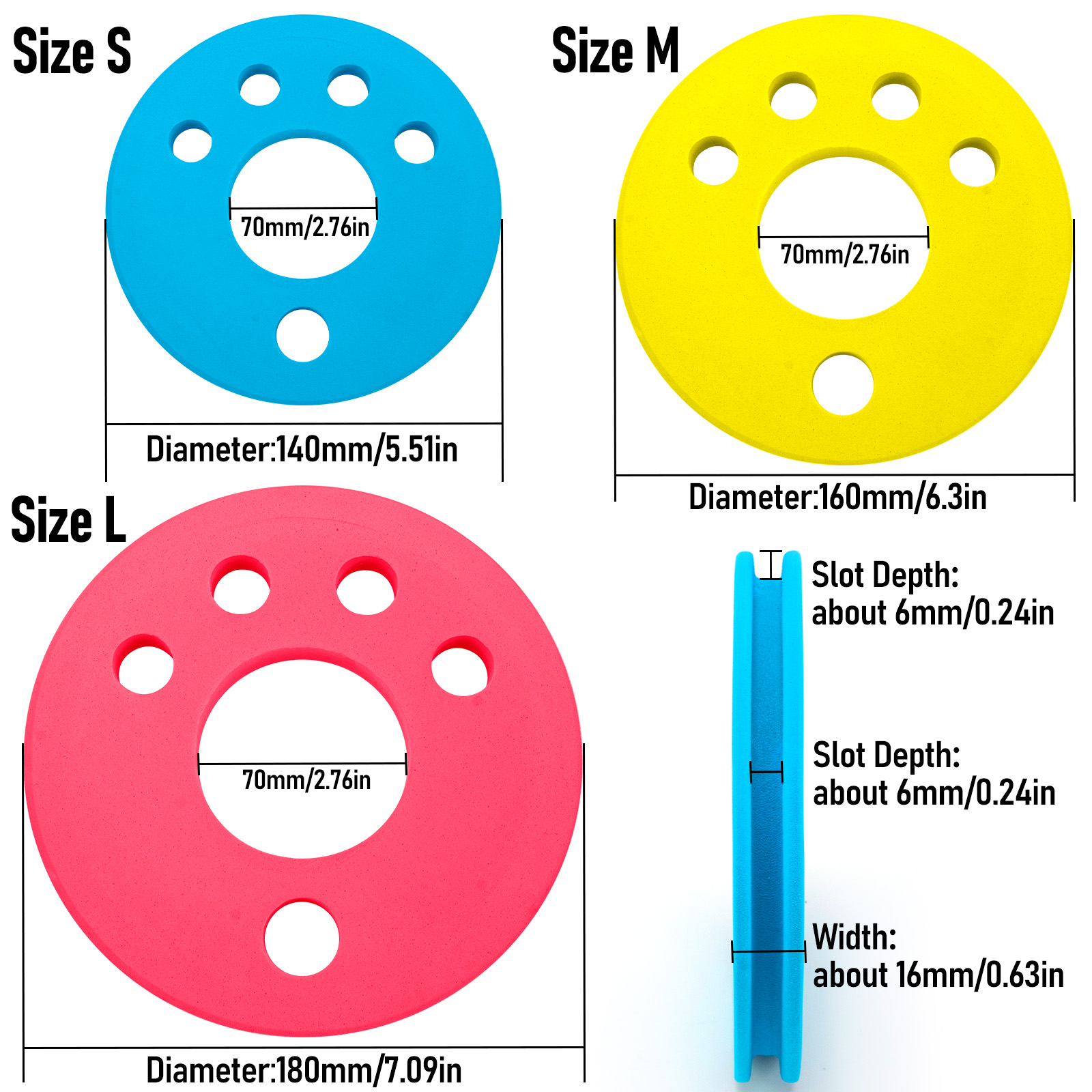 2/3pcs Large Fishing Line Hold - مراجعة Snell Fishing Rig وسعره
