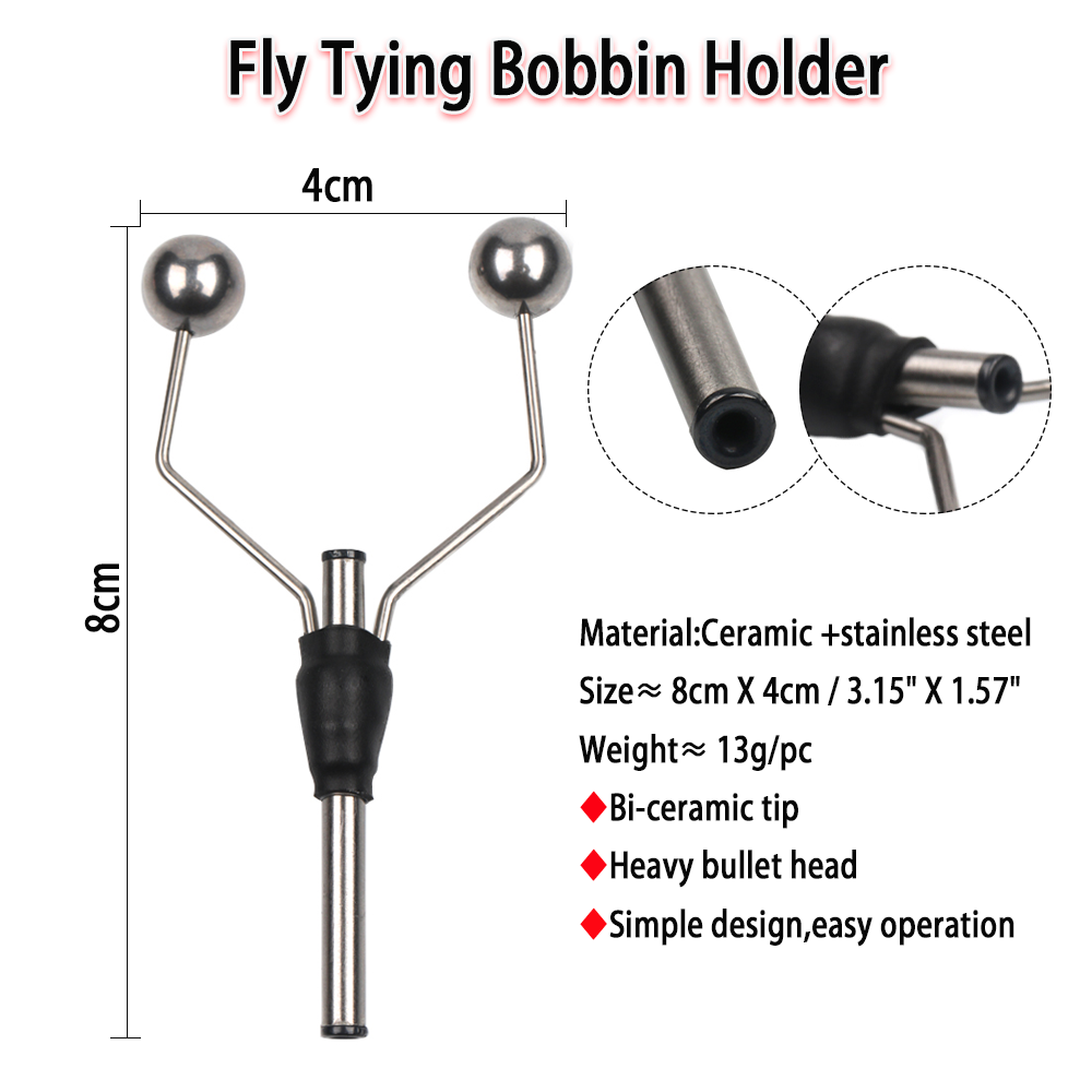 Vampfly Bi-Ceramic Tip Bobbin  - مراجعة Fishing Equipment Hook وسعره