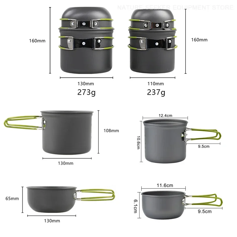 Camping Tableware Kit Outdoor  - مراجعة Fishing Equipment Kitchener وسعره